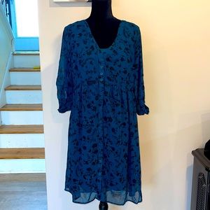 Torrid Shirt Dress with Slip/Shell